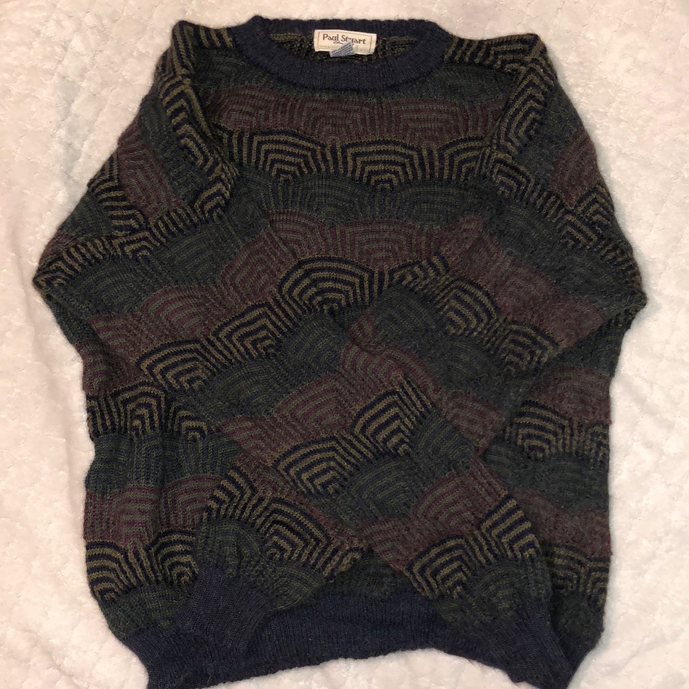 PAUL STUART 100% ALPACA PULLOVER SWEATER🦙❄️